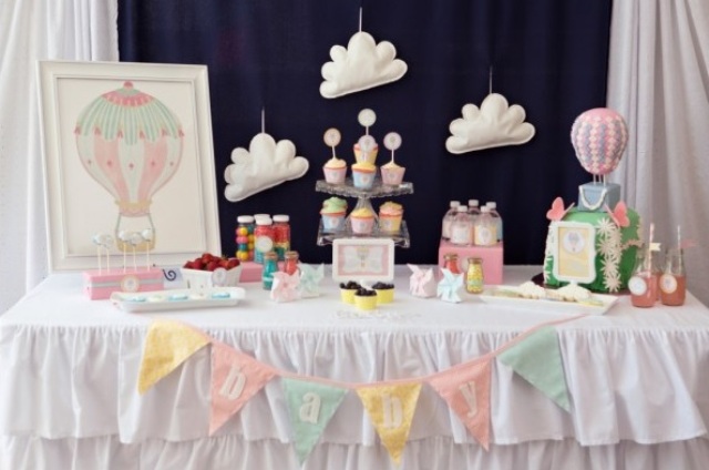 pastel gender neutral baby shower