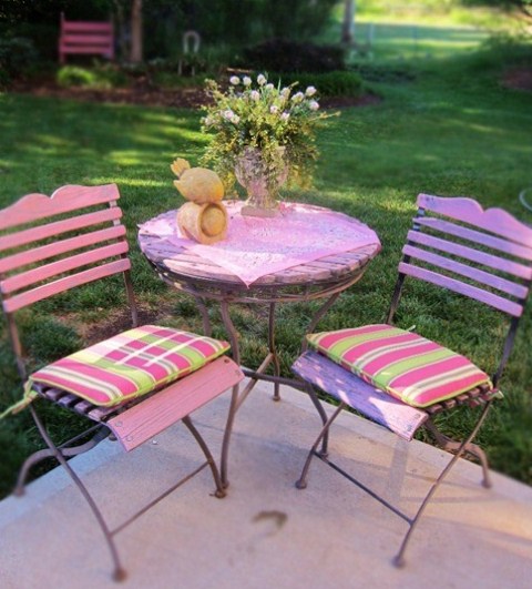 Pastel Patio Design Ideas