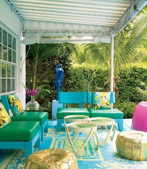 Pastel Patio Design Ideas