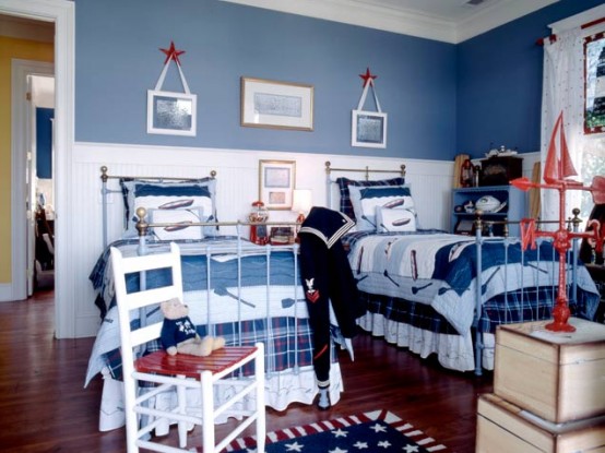 two boys bedroom