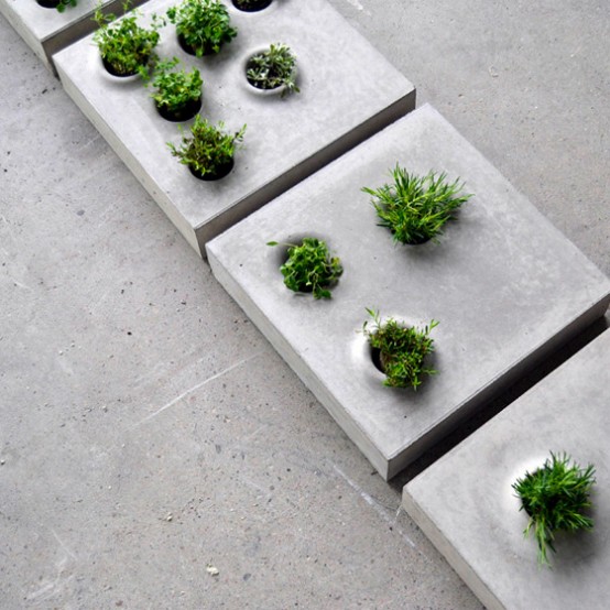 Paving Stones With Holes For Greenery