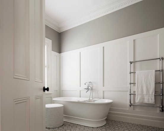 Refined Bathroom Design Inspired By Coco Chanel Style - DigsDigs