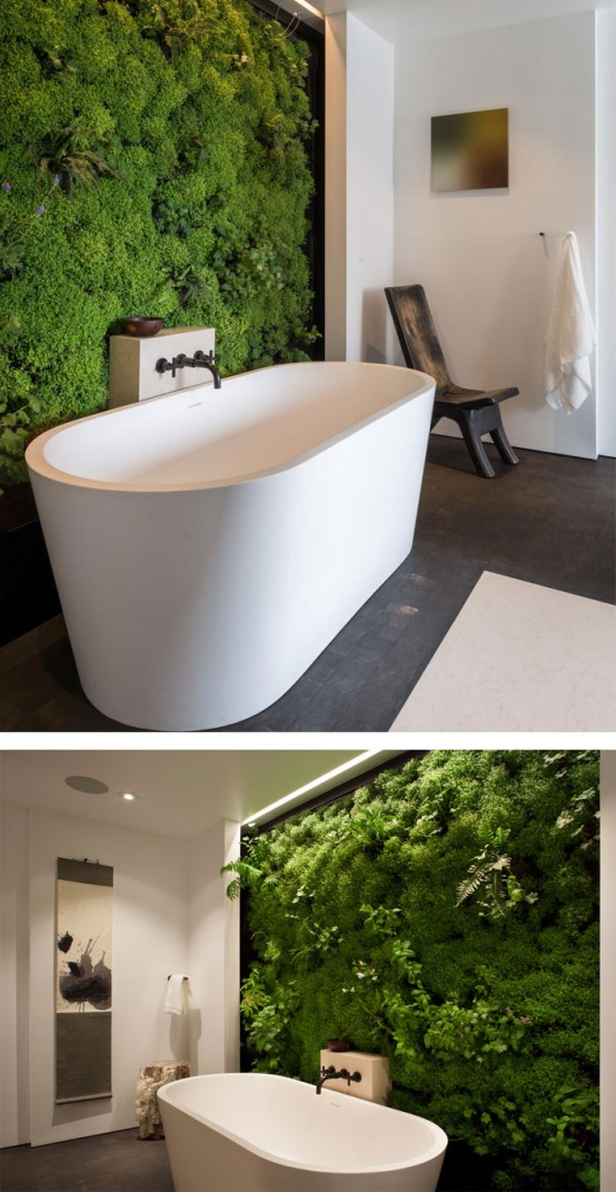 Peaceful Indoor Living Wall Designs For Any Home