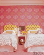 Pink Two Girl Bedroom