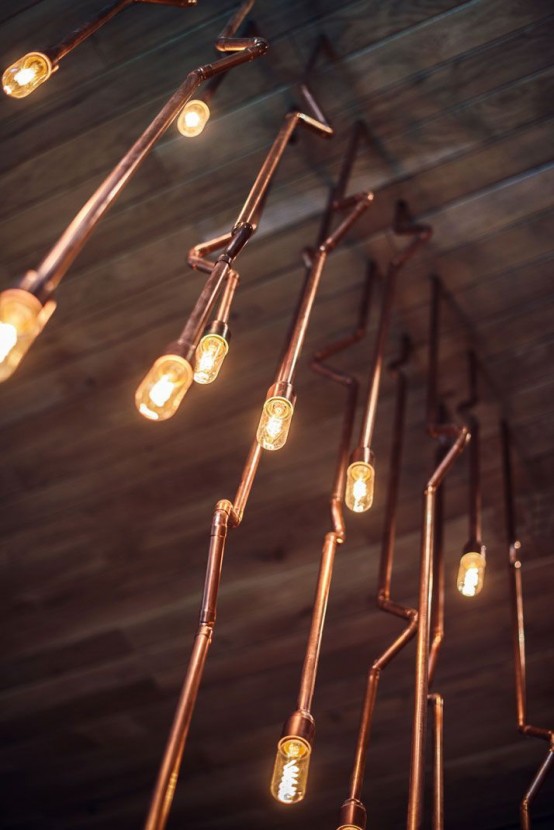 Industrial EyeCandy 40 Pipes Home Decor Ideas DigsDigs