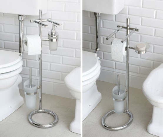 Pitagora Towel And Toilet Stands