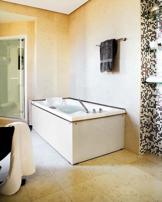 Pixilated Bathroom Design
