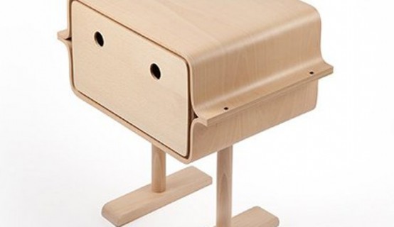 Playful Gobi Storage Piece Inspired By Robots
