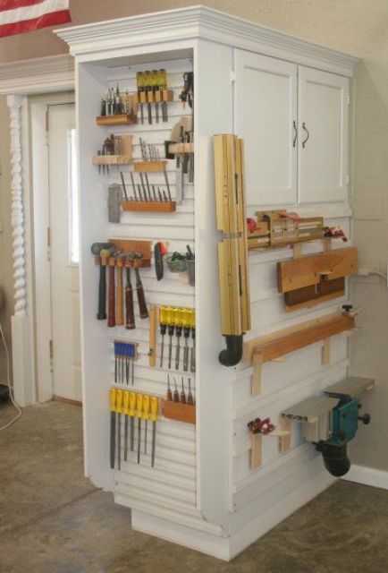 Picture Of practical and comfortable garage organization ideas  33