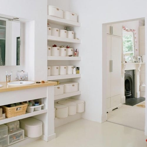 73 Practical Bathroom Storage Ideas - DigsDigs