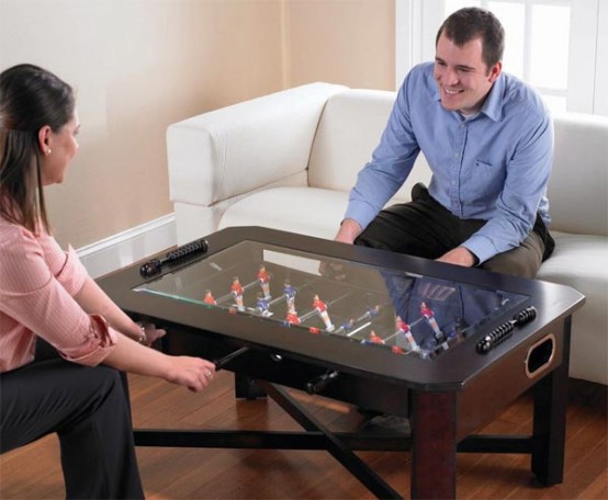 Dining and Coffee Tables with Built-in Games – Practical Furniture for Funny Evenings
