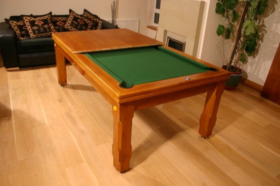 Practical Furniture For Funny Evenings Dining And Coffee Table With Built In Games