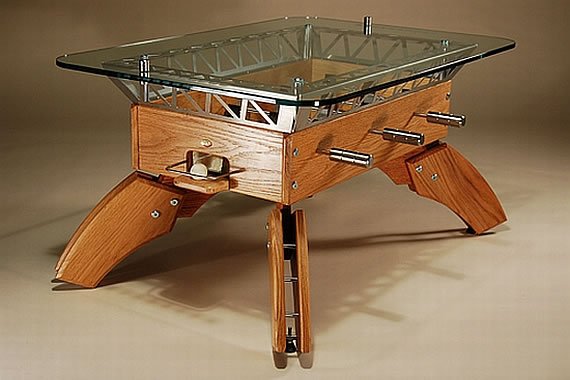 Practical Furniture For Funny Evenings Dining And Coffee Table With Built In Games