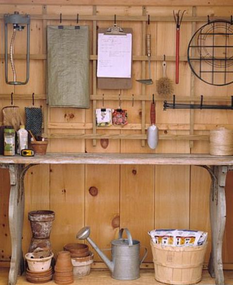 46 Practical Garden Shed Storage Ideas, Shed Shelving Ideas