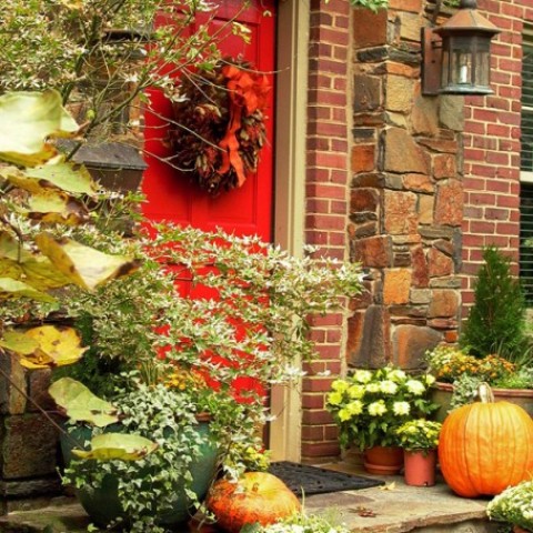 Pretty Fall Porch Decor Ideas
