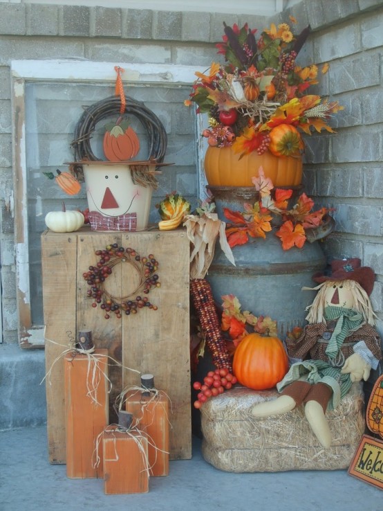 85 Pretty Autumn Porch Decor Ideas