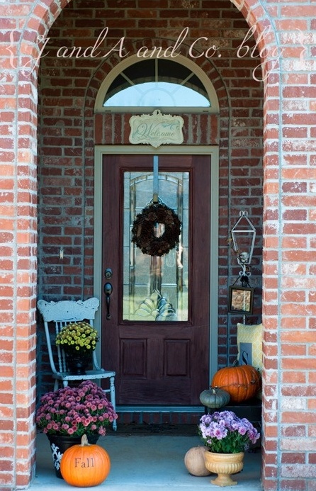 Pretty Fall Porch Decor Ideas