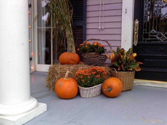 Pretty Fall Porch Decor Ideas