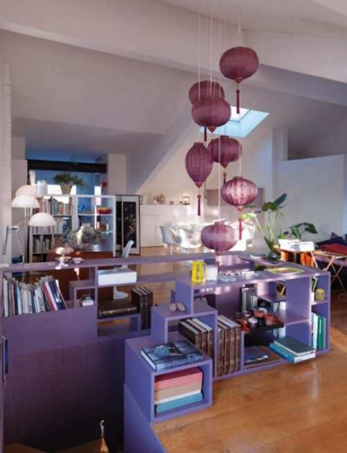 Purple Loft In Fusion Style