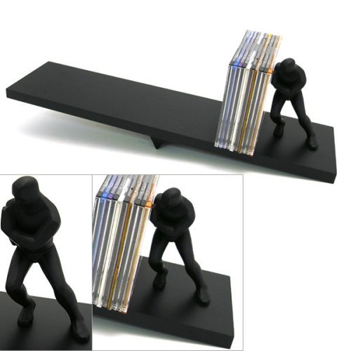 Pushing Man CD Holder