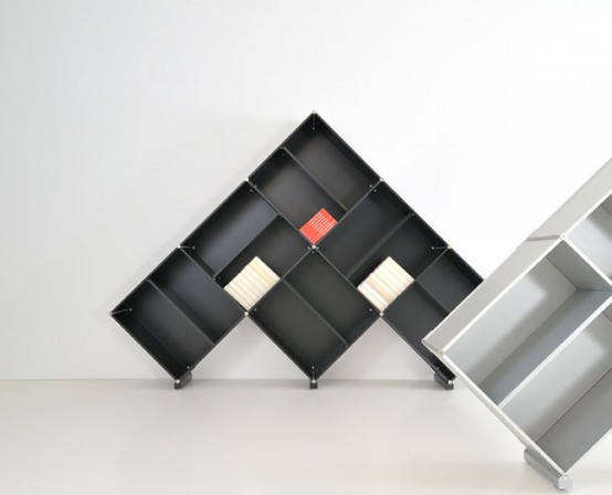 Pyramid Bookcase