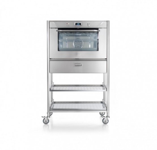 Race Car Style Inox Kitchens For Tight Spaces