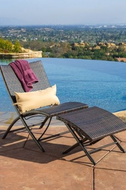 Rattan Lounge Chairs For Outdoor Decor