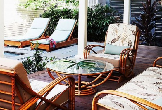 Rattan Lounge Chairs For Outdoor Decor