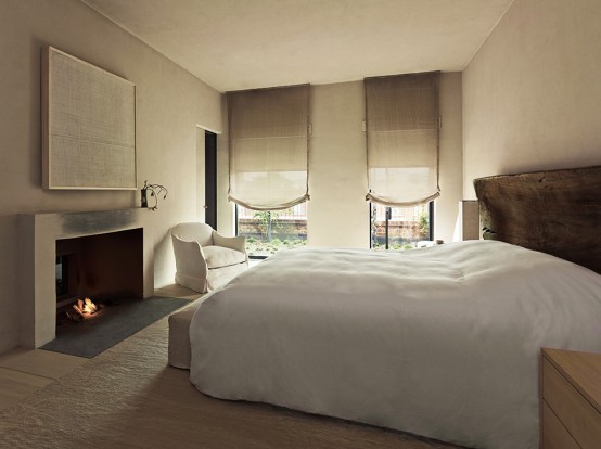 Raw Industrial Penthouse In Dark Earthy Shades