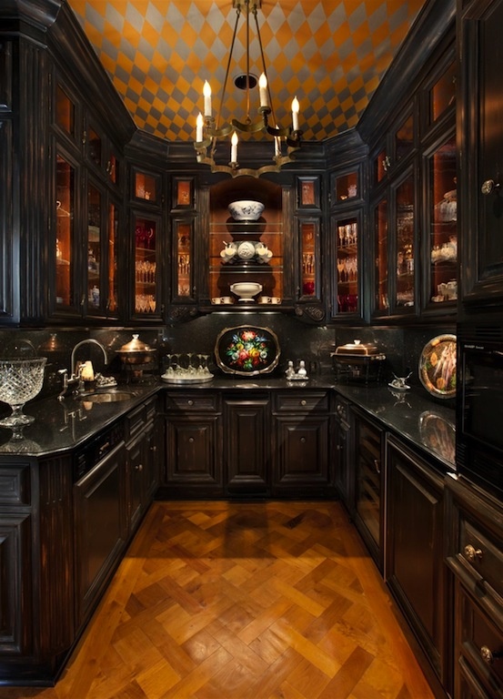 36 Refined Gothic Kitchen And Dining Room Designs DigsDigs