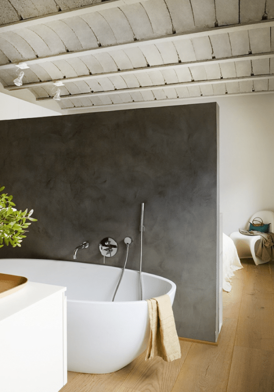 Refined Rustic Bedroom With Ensuite Bathroom