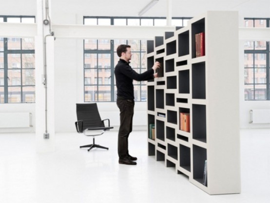 Rek Expanding Bookcase With Sliding Parts