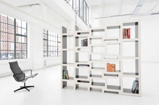 Rek Expanding Bookcase With Sliding Parts