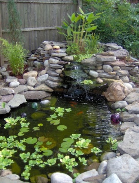 Relaxing Backyard And Garden Waterfalls