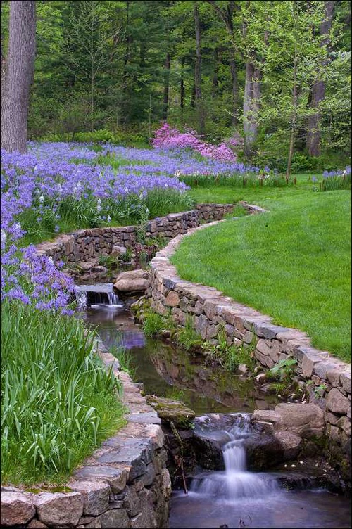 Relaxing Backyard And Garden Waterfalls