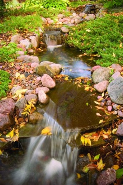 Relaxing Backyard And Garden Waterfalls