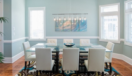 Dining Room Colors With Chair Rail : The Best Way To Paint A Wall With A Chair Rail Dado Rail Kylie M Interiors / The floors are newly refinished the.