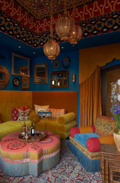 51 relaxing moroccan living rooms - digsdigs