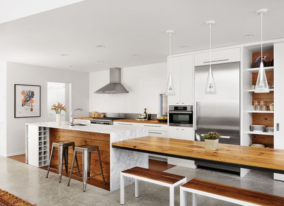 Renovated 1920s Bungalow With A Glass Addition