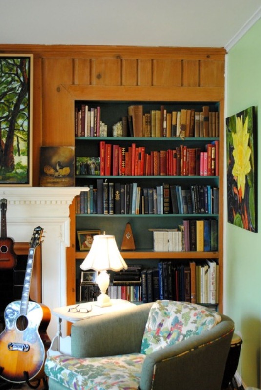 Retro House With Numerous Works Of Art And Vintage Things