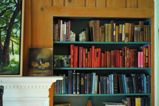 Retro House With Numerous Works Of Art And Vintage Things