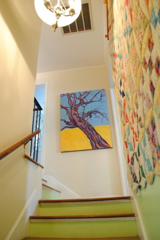 Retro House With Numerous Works Of Art And Vintage Things