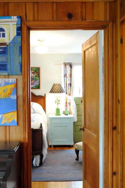 Retro House With Numerous Works Of Art And Vintage Things