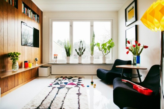 Retro Mid Century House Style In Sweden