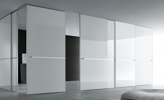 Rimadesio graphis sliding system