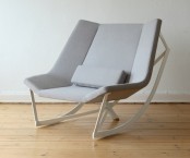 Rocking Chair With Padded Seat