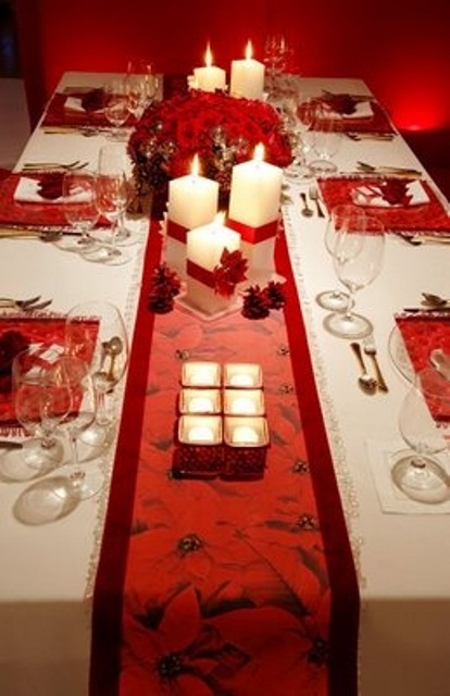 Romantic Valentine's Day Table Settings