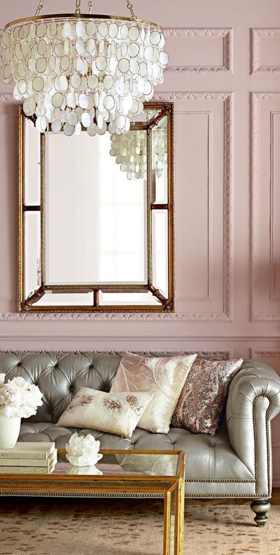 Pantoneâ€™s 2016 Color: 28 Rose Quartz Home DÃ©cor Ideas - DigsDigs