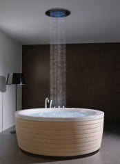 Round Acrylic Bathtub