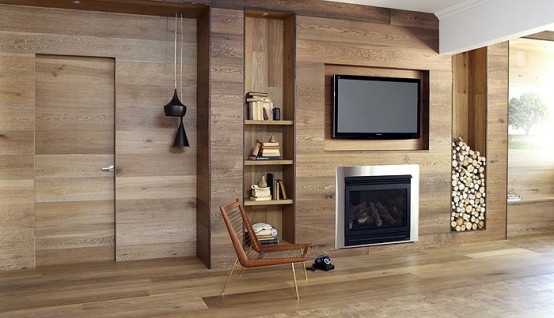 Wooden Floor Boards in Interior Design by Harper & Sandilands